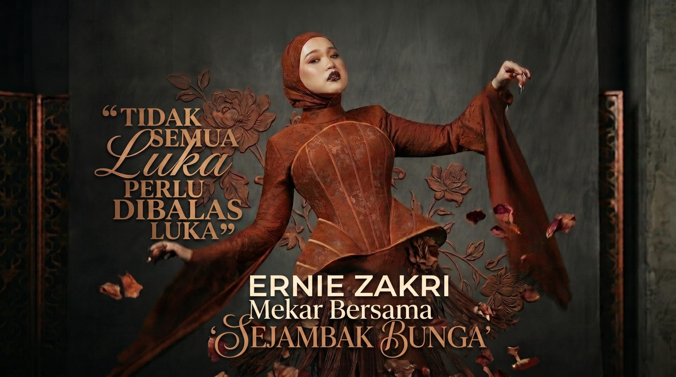 Dari Luka Ke Kebangkitan, Ernie Zakri Mekar Dengan ‘Sejambak Bunga’ Dari Luka Ke Kebangkitan, Ernie Zakri Mekar Dengan ‘Sejambak Bunga’