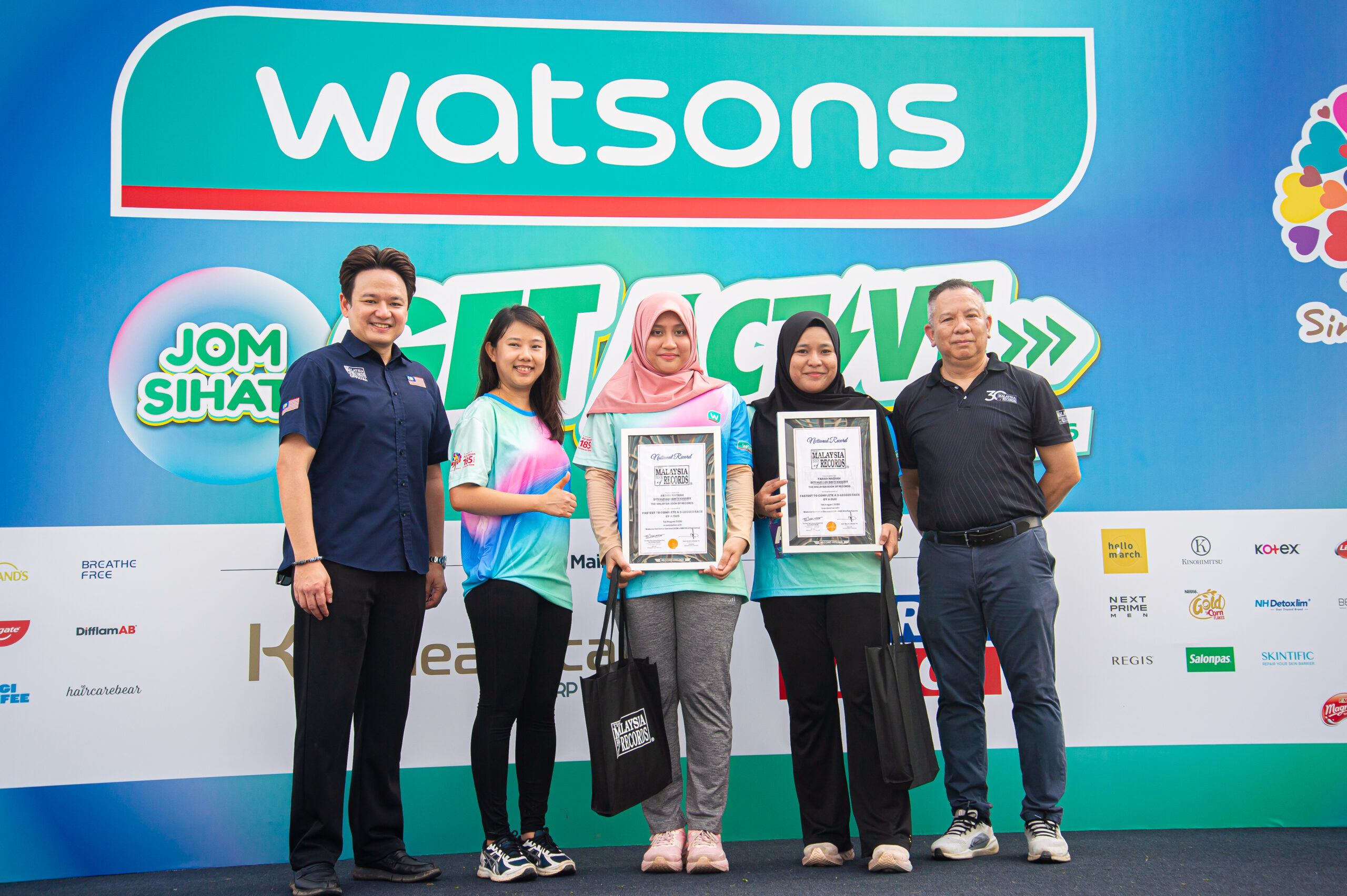 Watsons Get Active Carnival Kembali Gegar Stadium Merdeka, Himpun 10,000 Pencinta Gaya Hidup Sihat
