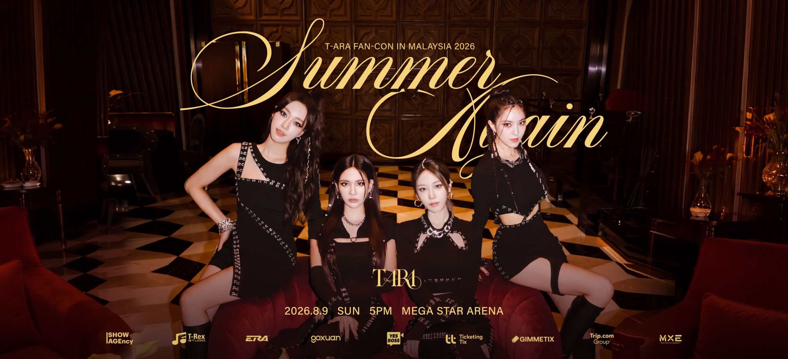 Qri, Eunjung, Hyomin & Jiyeon Kembali! T-ARA Umum Fan-Con Istimewa Di Kuala Lumpur