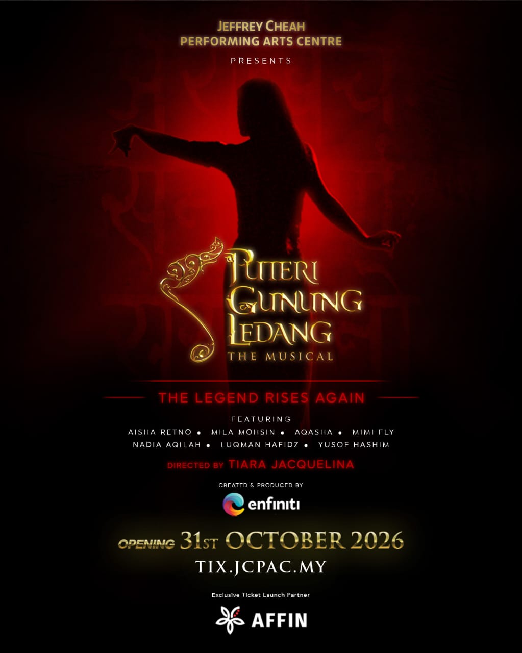 8 Tahun Menunggu, Tiara Jacquelina Kembali Dengan Produksi Paling Dinanti Puteri Gunung Ledang The Musical