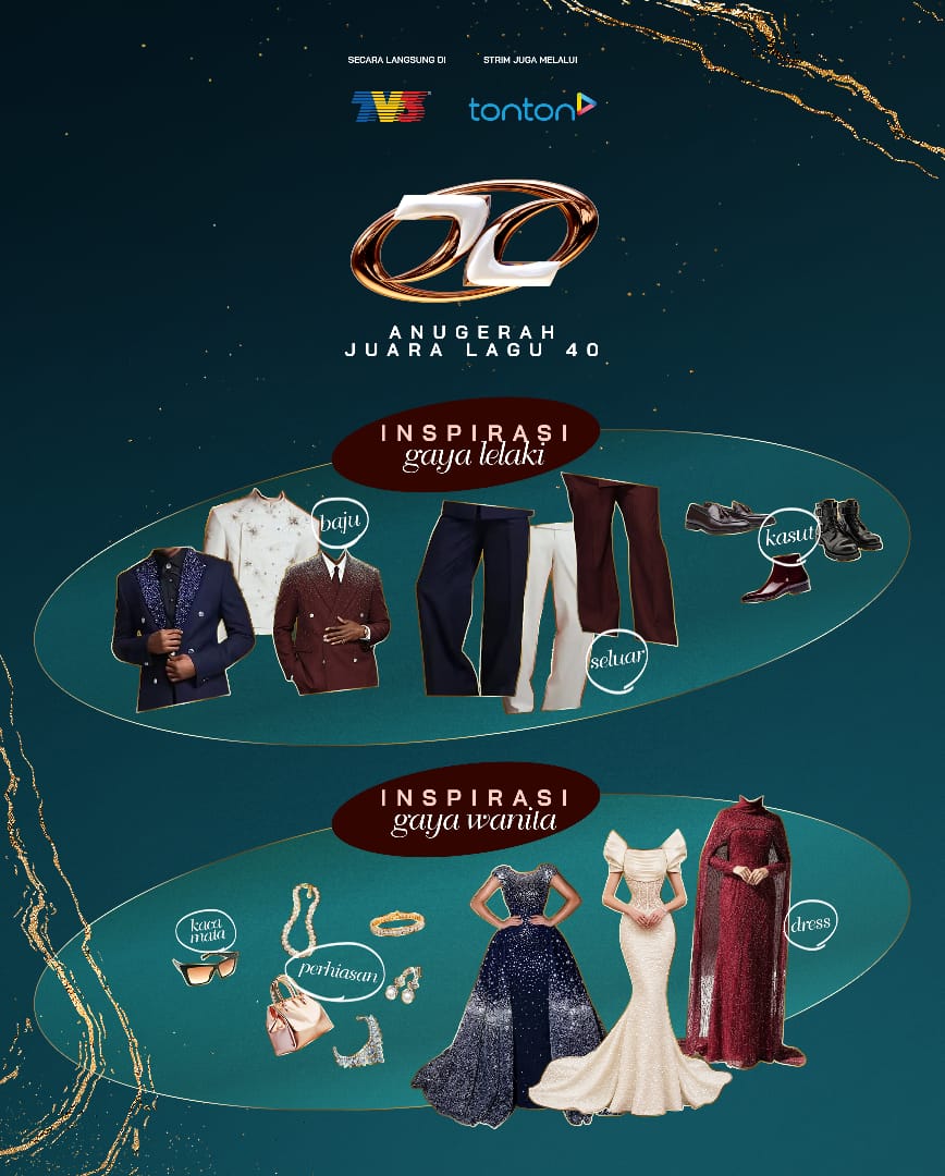 Gaya 'Black Tie - Stardust Gala' Jadi Pertaruhan, AJL40 Ingatkan Penonton Patuhi Kod Pakaian!