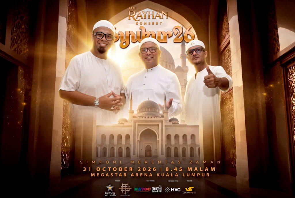 Elak 'Clashing' Dengan AJL 40, Konsert The Rayhan Syukur 26 Dianjak Ke 31 Oktober