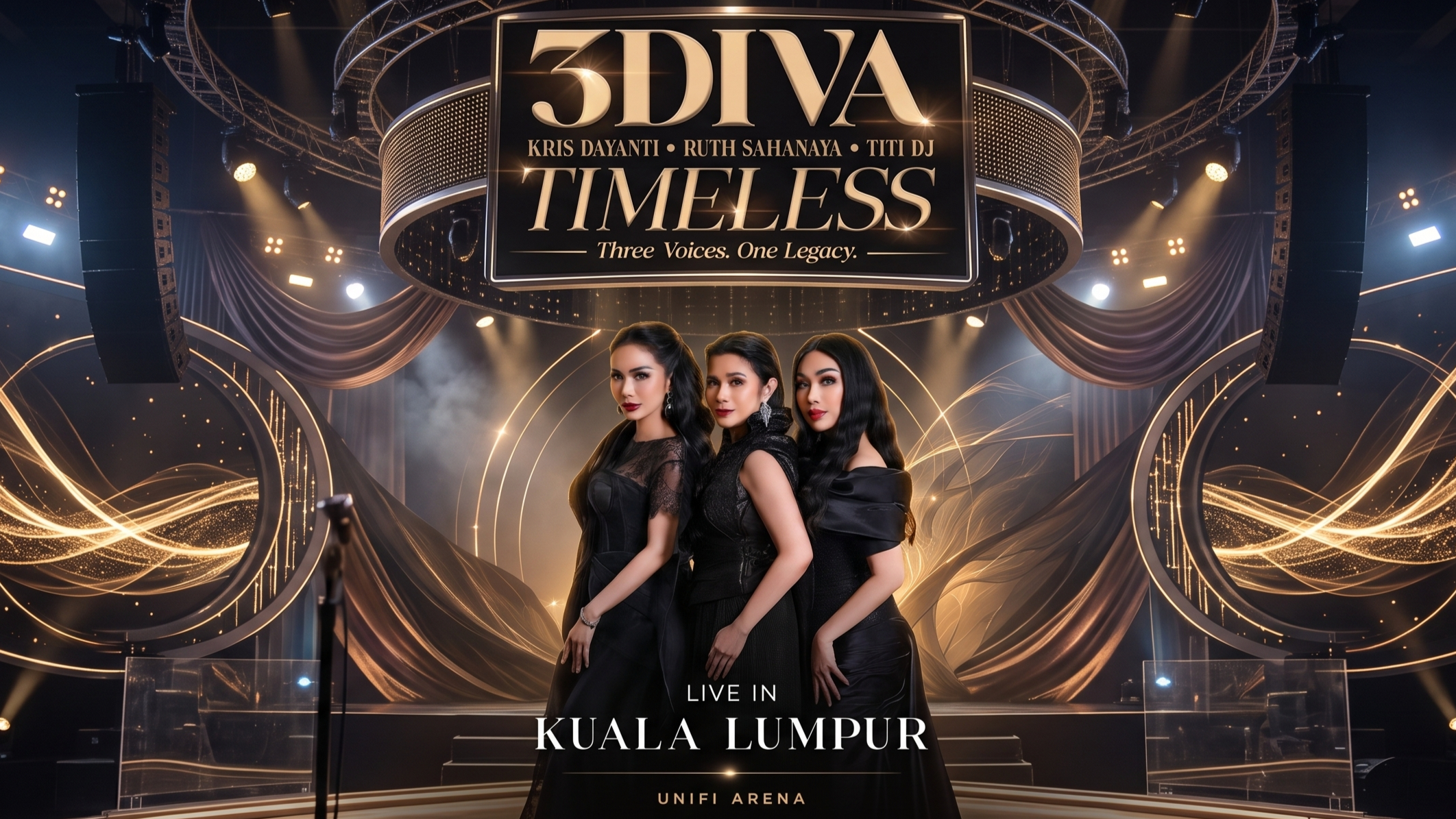 3DIVA Kembali Gegar Kuala Lumpur, Tiket TIMELESS Dijual 5 September Dengan Harga Early Bird Serendah RM138