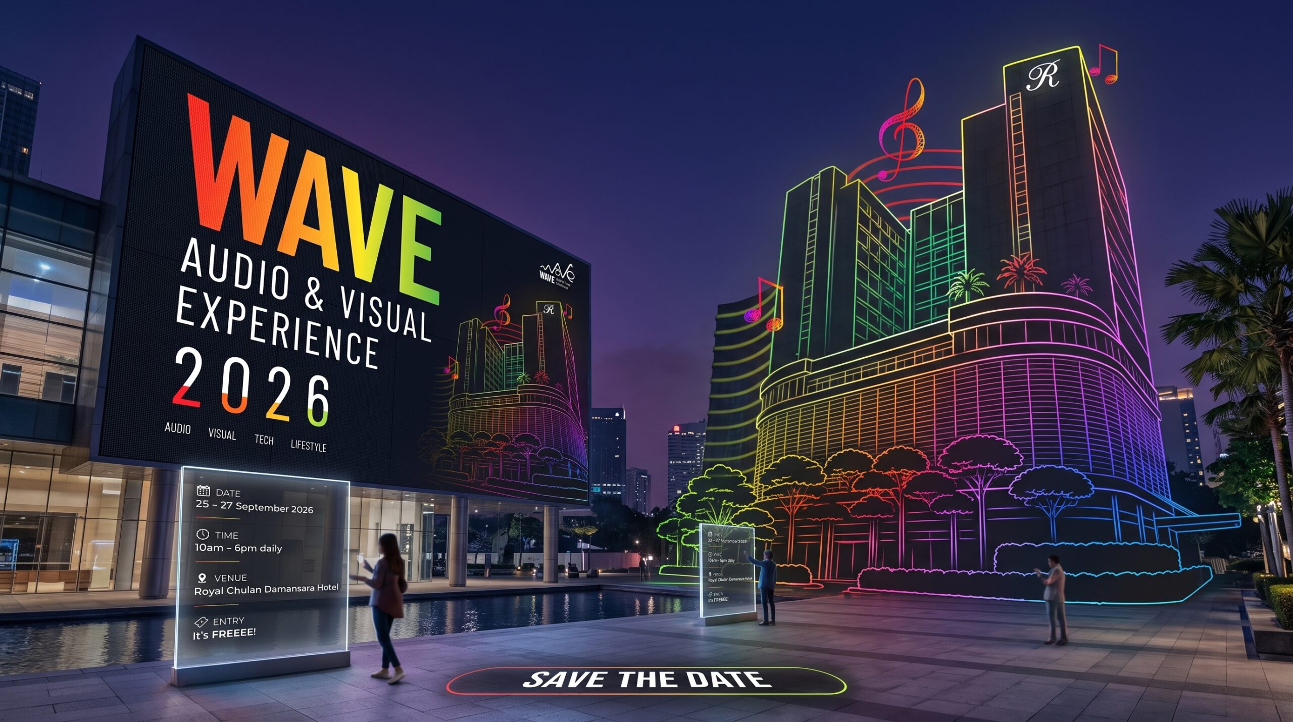 WAVE AV Experience 2026 Sasar 5,000 Pengunjung, Saji Teknologi Audio Visual Percuma