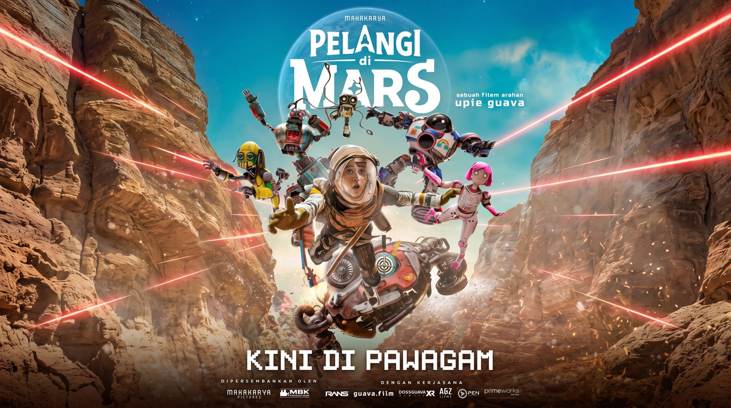 Primeworks Studios Bawa Pelangi Di Mars Ke Malaysia, Filem Animasi Futuristik Sarat Emosi Tayang 3 September Ini