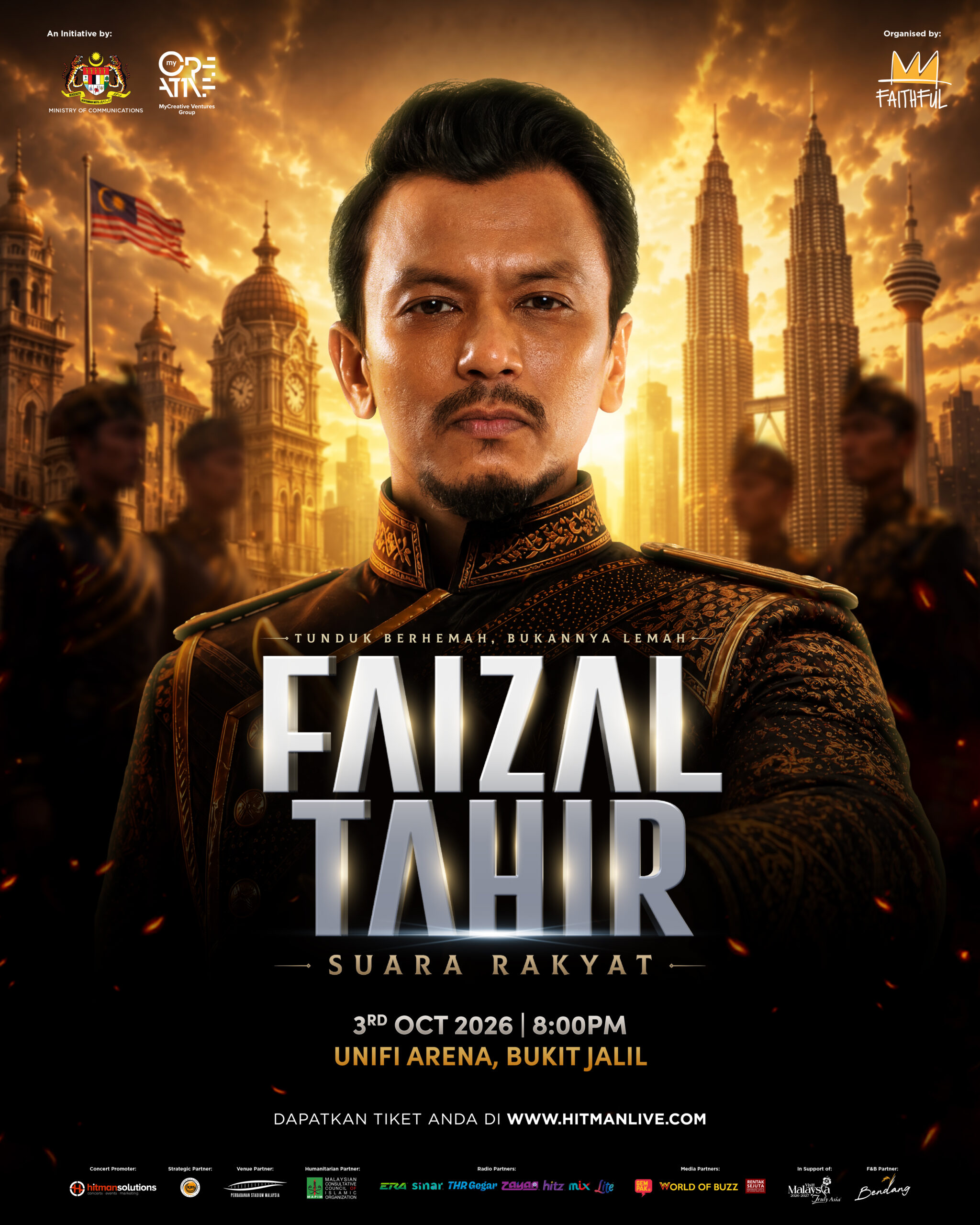 20 Tahun Dinanti! Faizal Tahir Panggil Mirwana Ke Pentas ‘Suara Rakyat’, Tiket Kini Berbaki 15%!