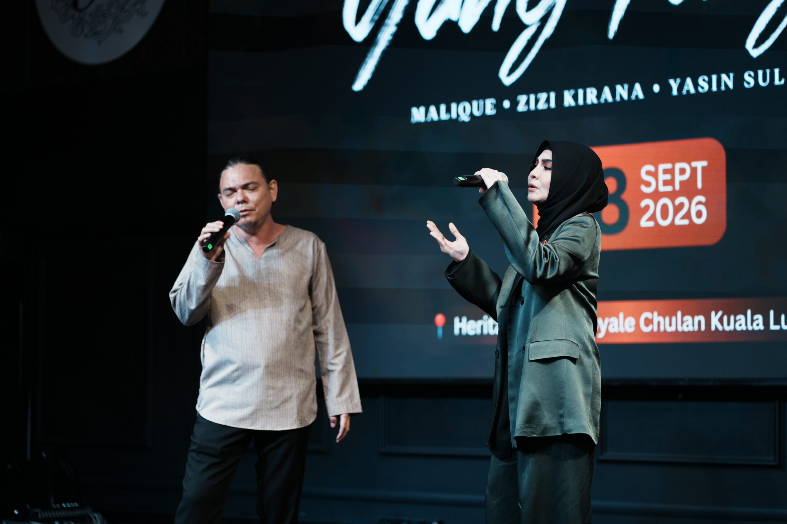 Tema Kemanusiaan Satukan Malique, Zizi Kirana dan Yasin Sulaiman Dalam “Yang Tinggal”
