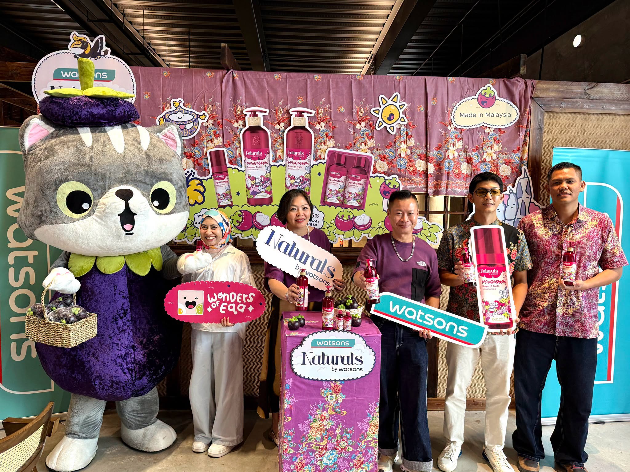 Naturals by Watsons Lancar Rangkaian Manggis Edisi Terhad, Angkat Khazanah Tempatan Sempena Merdeka