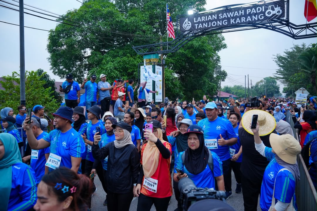 4,500 Pelari ‘Tawan’ Tanjong Karang: Wasiyyah Bawa Mesej Kesihatan, ESG dan Kasih Sayang Menerusi Hibah