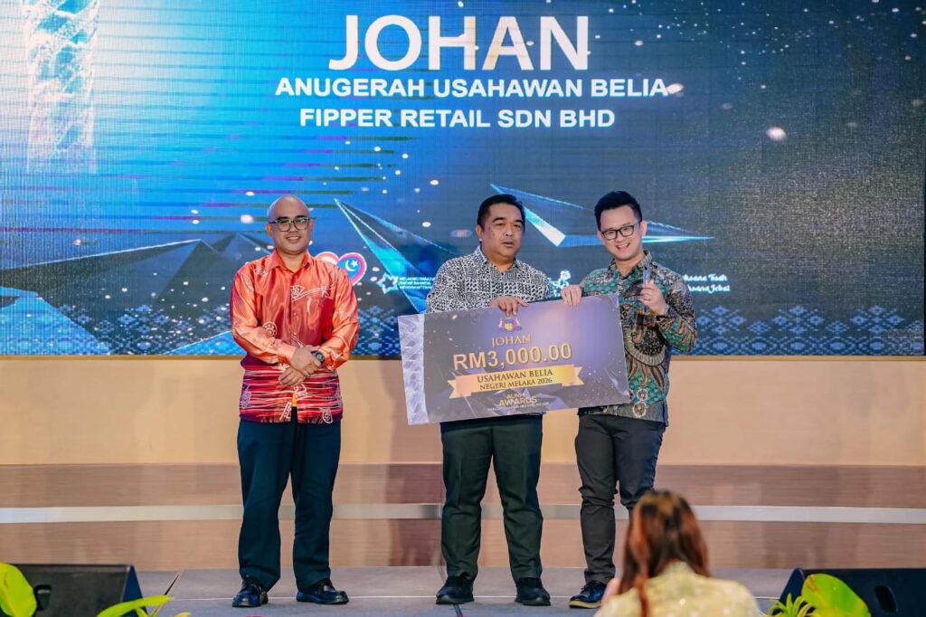 CEO Fipper Jee Von Raih Anugerah TOYM 2026, Perkukuh Empayar Selipar Getah Tempatan ke Peringkat Antarabangsa