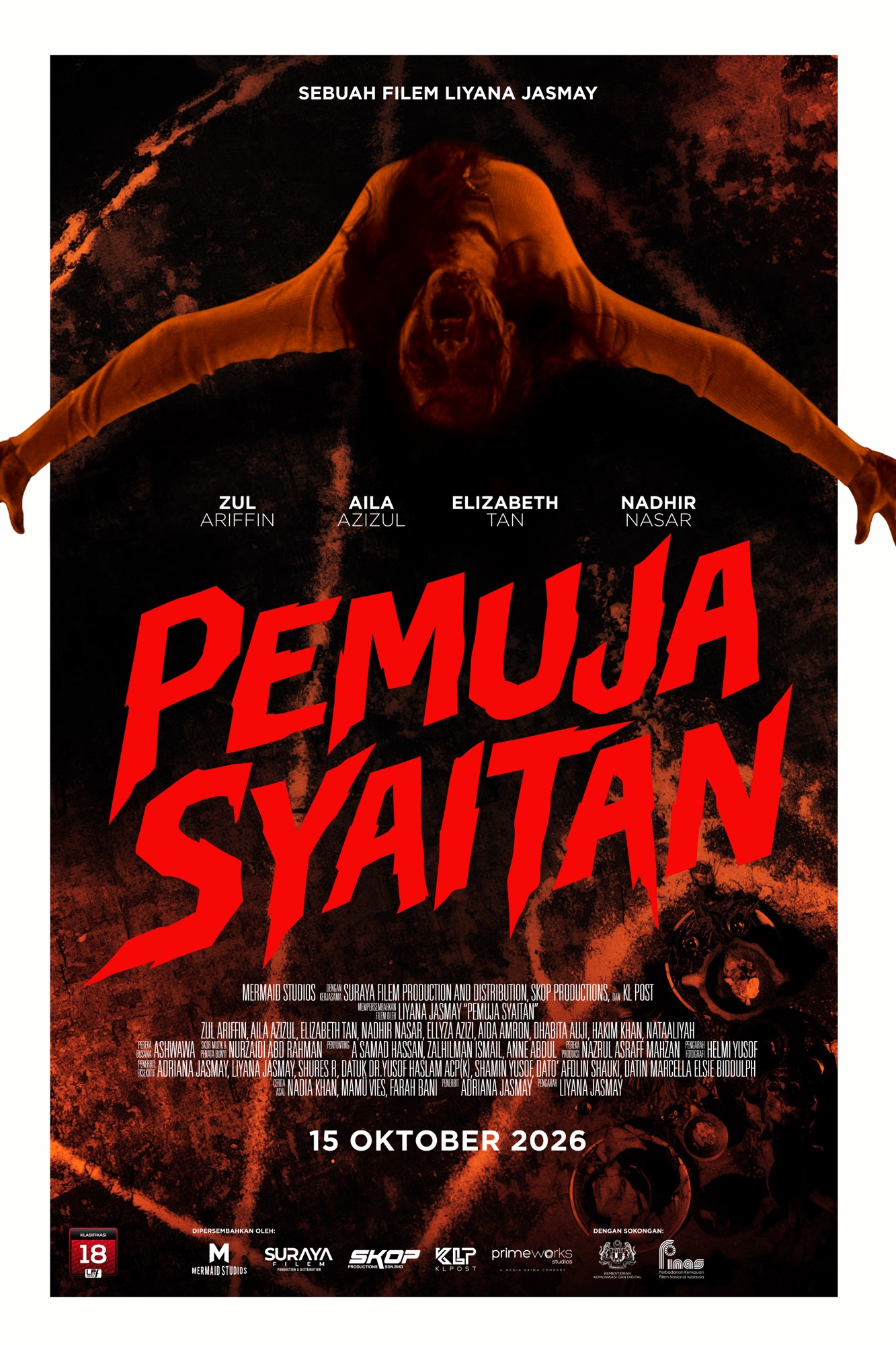 Filem Pemuja Syaitan Arahan Liyana Jasmay Bakal Menguji Keberanian Penonton Mulai 15 Oktober&nbsp;