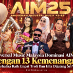 UMMY Kuasai AIM25: 13 Kemenangan, Siti Nurhaliza Raih Empat Trofi, Ella Dijulang Sri Wirama