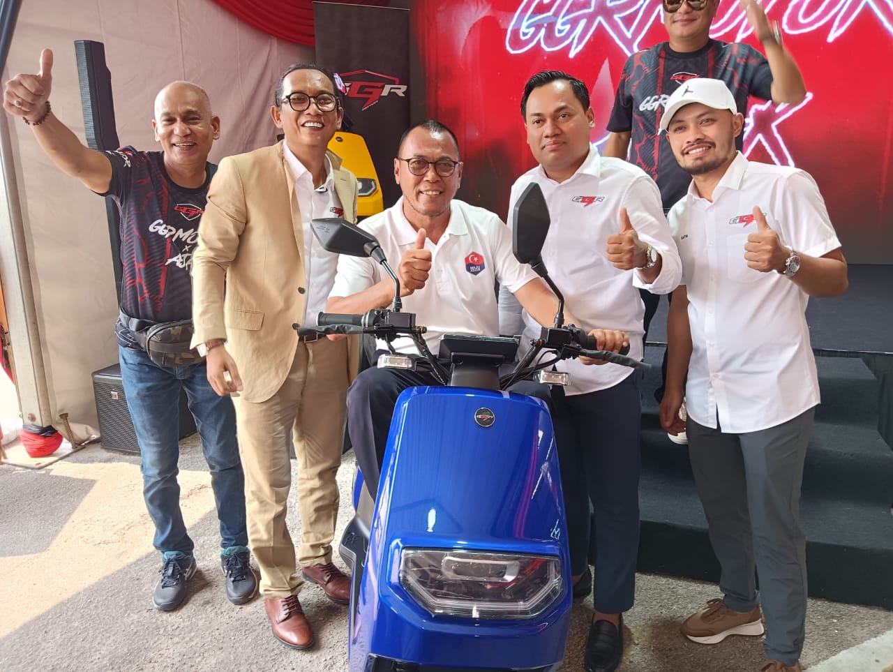 Pelancaran GGR Motor X Ajak Perkukuh Rangkaian Motosikal EV GGR di Johor