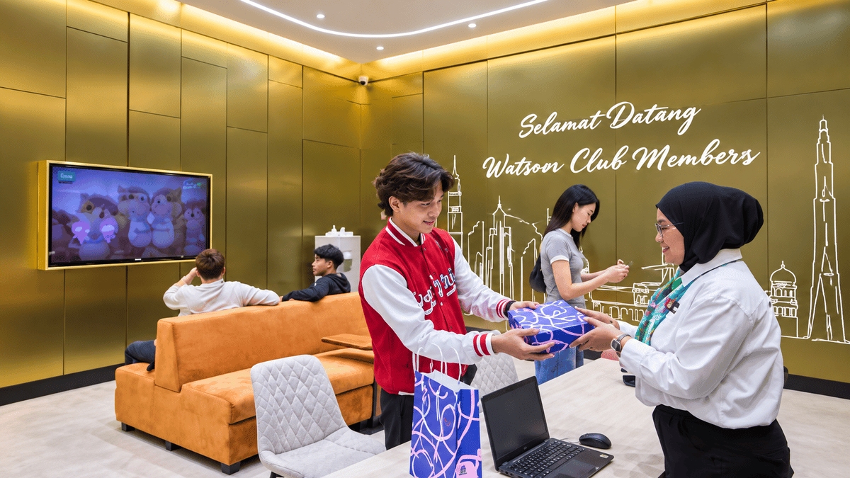 Watsons Plus Cawangan Ke-888, Gedung Terbesar Malaysia Ubah Wajah Peruncitan Kesihatan & Kecantikan