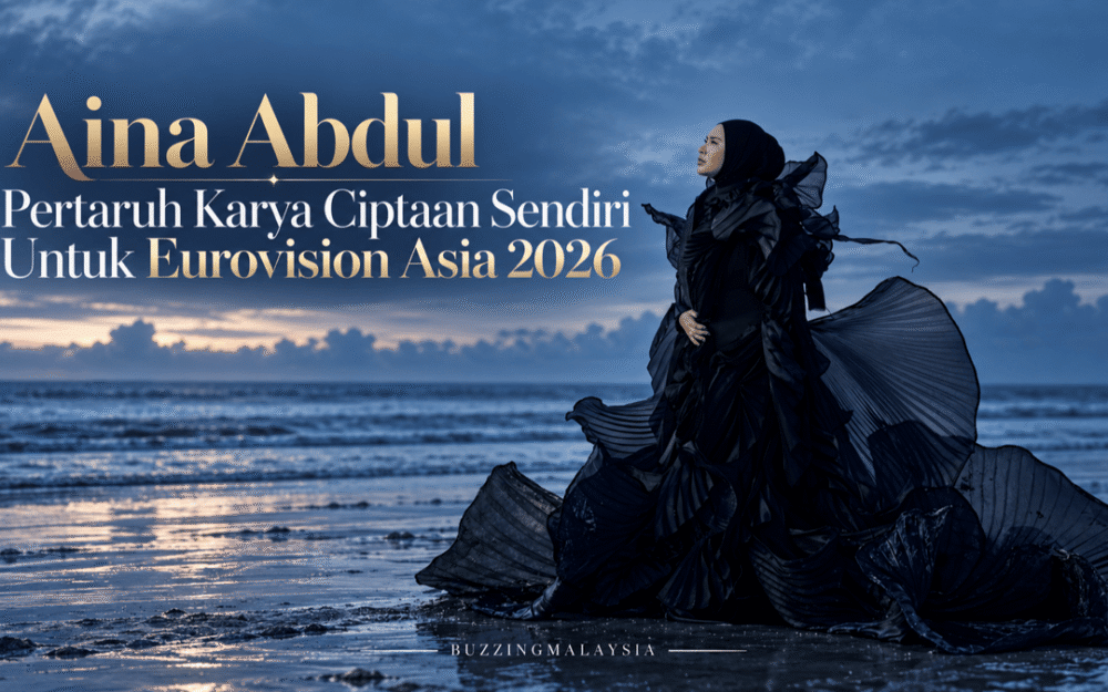 Terjawab Sudah! ‘Bluest Sky’ Jadi Pertaruhan Aina Abdul Ke Eurovision Asia 2026