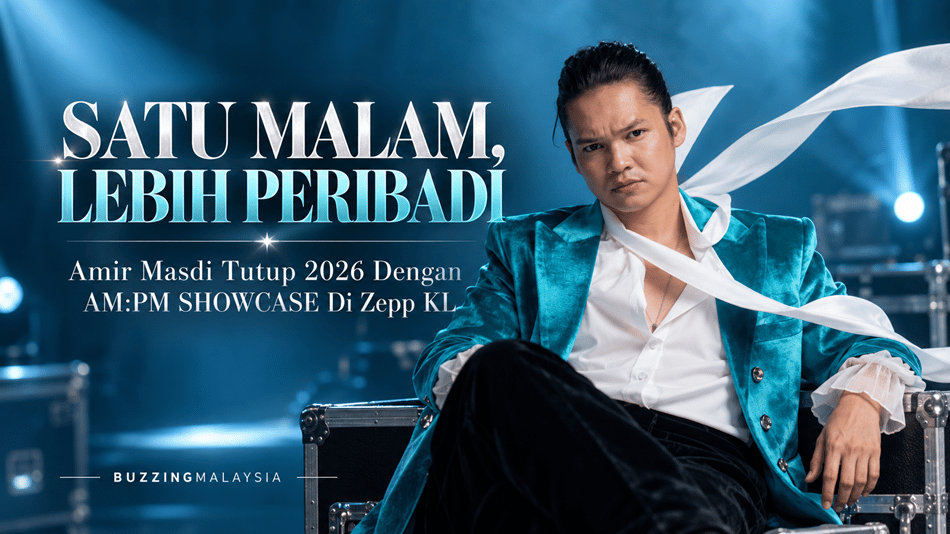 Meraikan Perjalanan Seni Bersama Peminat, Amir Masdi Umum ‘AM:PM Showcase’ Di Zepp KL