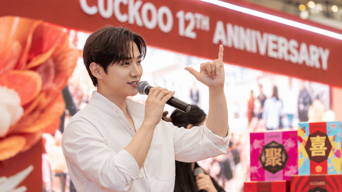 Lee Junho Kembali Temui Peminat Di Pavilion Bukit Jalil, Rasmi Lifestyle Hamper CNY CUCKOO