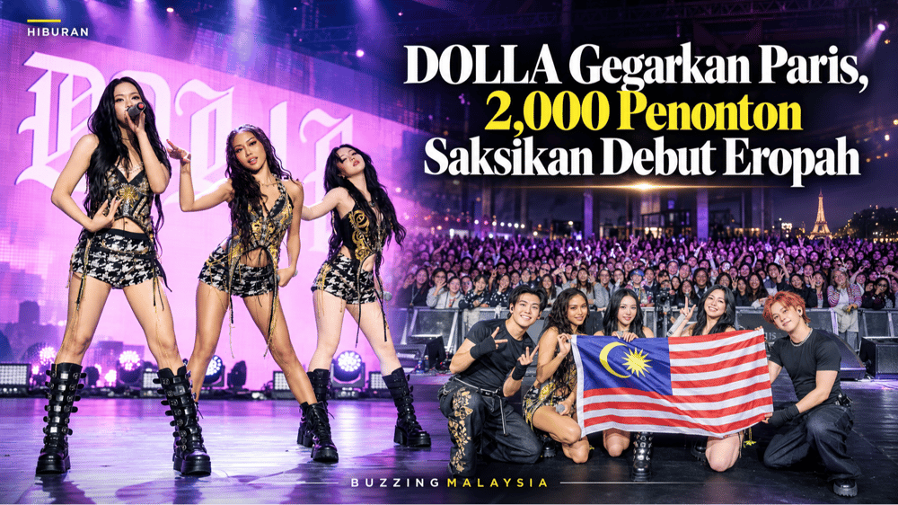 DOLLA Tawan Paris, Debut Eropah Buka Bab Baharu Kerjaya DOLLA Tawan Paris, Debut Eropah Buka Bab Baharu Kerjaya