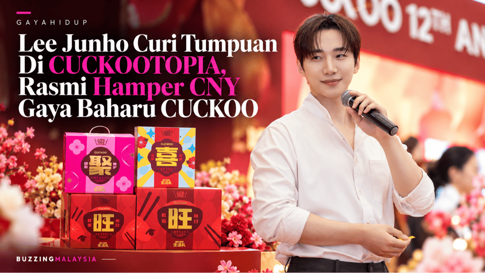 Lee Junho Kembali Temui Peminat Di Pavilion Bukit Jalil, Rasmi Lifestyle Hamper CNY CUCKOO