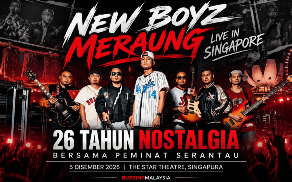 New Boyz ‘Meraung’ Di Singapura, Raikan 26 Tahun Nostalgia Bersama Peminat Serantau