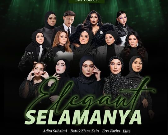 Ziana Zain, Erra Fazira & Elite Bergabung! Himpun 10 Anak Seni Gegarkan Konsert ‘Elegant Selamanya’