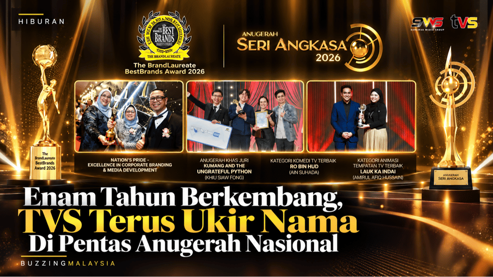TVS Menang Besar, Tiga Trofi ASA 2026 Lengkapkan Ulang Tahun Ke-6 TVS Menang Besar, Tiga Trofi ASA 2026 Lengkapkan Ulang Tahun Ke-6