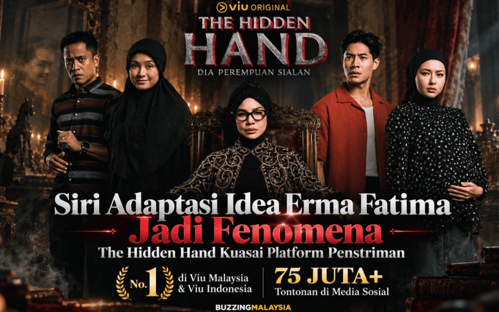 Idea Erma Fatima Jadi Fenomena, The Hidden Hand Kuasai Carta Viu Malaysia & Indonesia Idea Erma Fatima Jadi Fenomena, The Hidden Hand Kuasai Carta Viu Malaysia & Indonesia