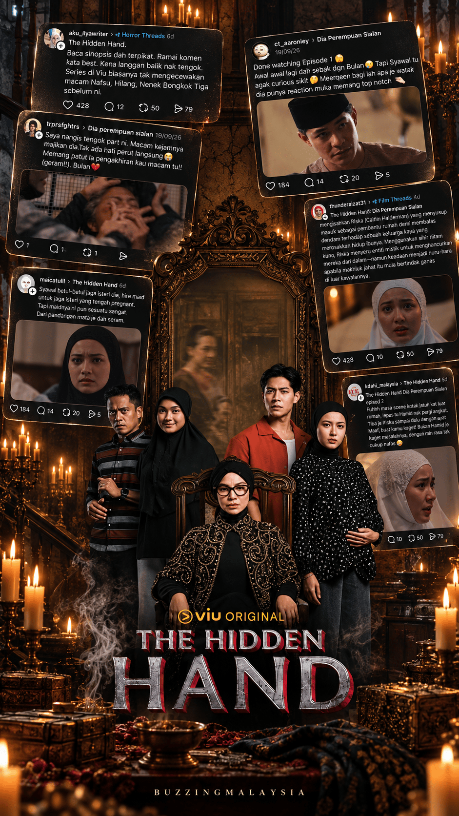 Idea Erma Fatima Jadi Fenomena, The Hidden Hand Kuasai Carta Viu Malaysia & Indonesia