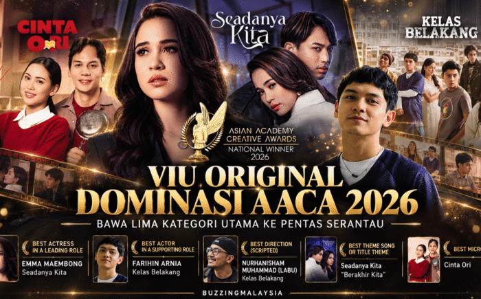 Viu Original Dominasi AACA 2026, Lima Kemenangan Bawa Malaysia Ke Pentas Serantau