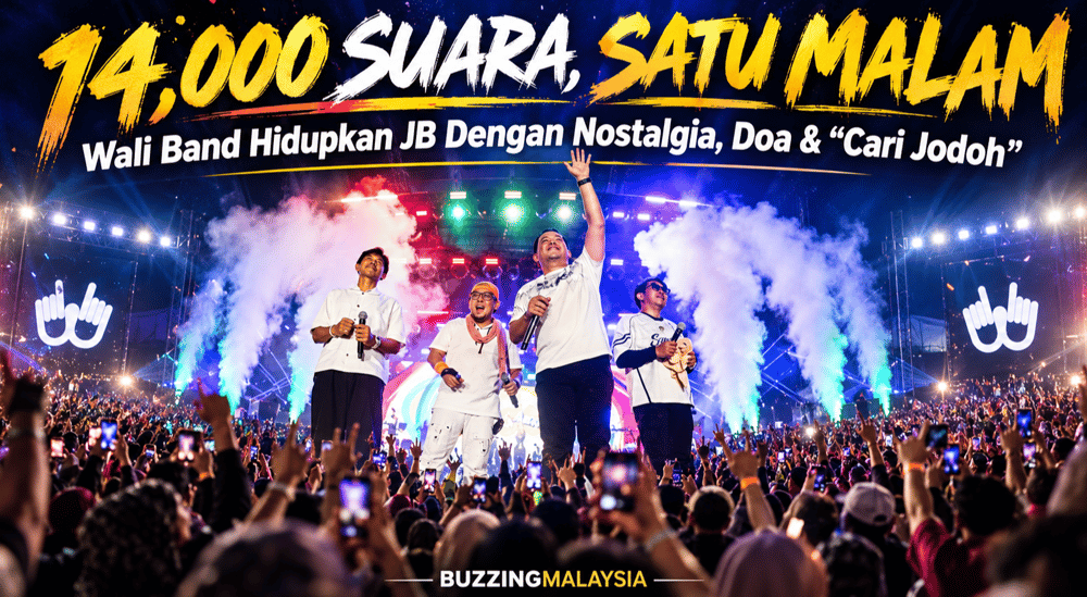 Lebih Daripada Konsert, Wali Band Sentuh Jiwa 14,000 Peminat Di Johor Bahru Lebih Daripada Konsert, Wali Band Sentuh Jiwa 14,000 Peminat Di Johor Bahru