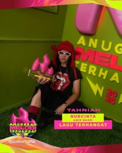 Anugerah Melodi Terhangat Jadi Milik Anna Jobling