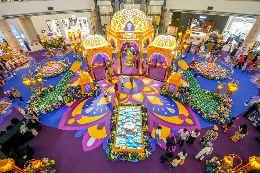 Festival Cahaya Bersinar Di KL, Putrajaya & Terengganu Menerusi Kempen Deepavali Suria KLCC Group