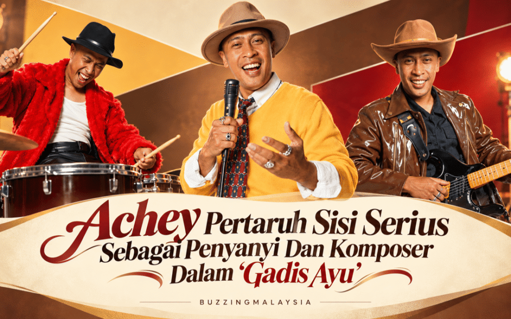 Enggan Terus Dibayangi Status Pelawak, Achey Pertaruh ‘Gadis Ayu’ Untuk Buktikan Bakat Muzik