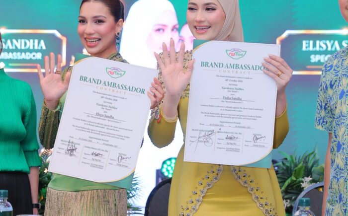 Fasha Sandha Kekal Duta Gardenia NuMee, Elisya Sandha Tampil Rakan Jenama Baharu